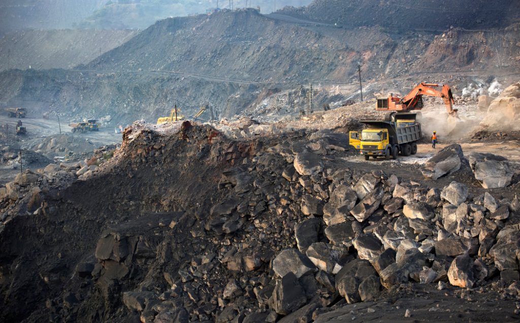 Coal mine in Jharkhand