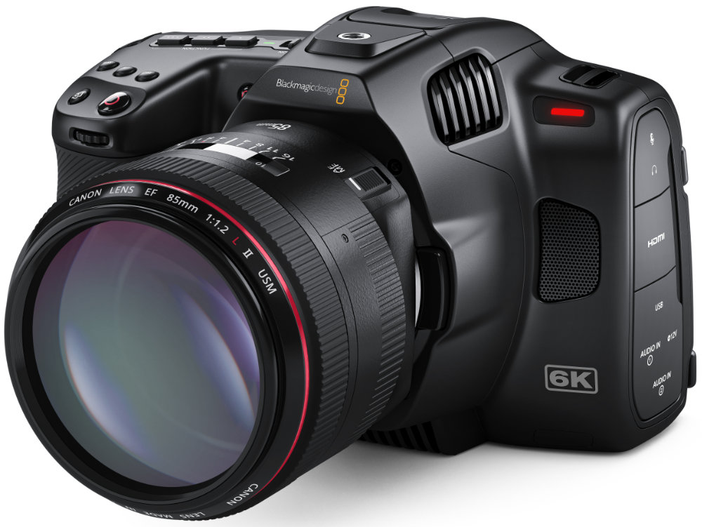 Blackmagic Design Announces New Pocket Cinema Camera 6K G2