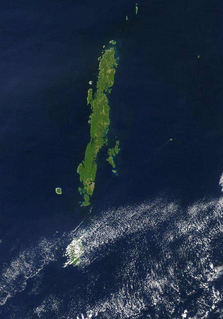 andaman group of islands (source: nasa)